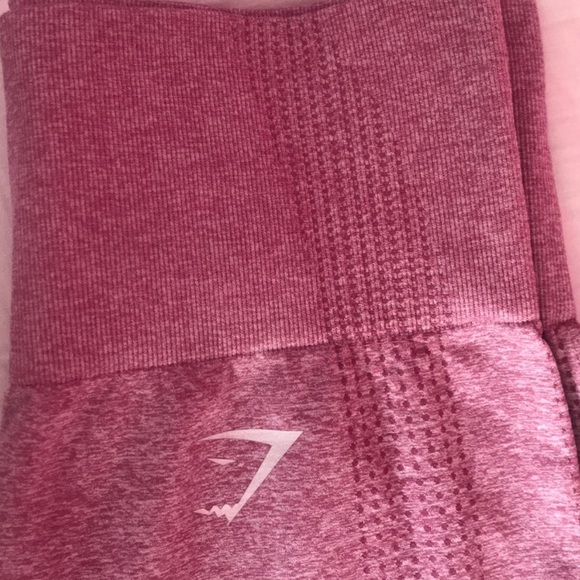 Pink Vital Seamless Gymshark Leggings Size M - Picture 2 of 3